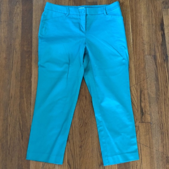 Turquoise 3/4" 5th Ave pant New York & Company - Picture 2 of 8